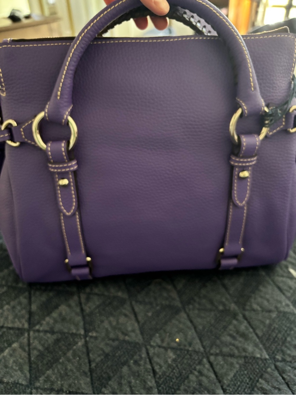 DOONEY & BOURKE || small satchel amethyst - Picture 8 of 12